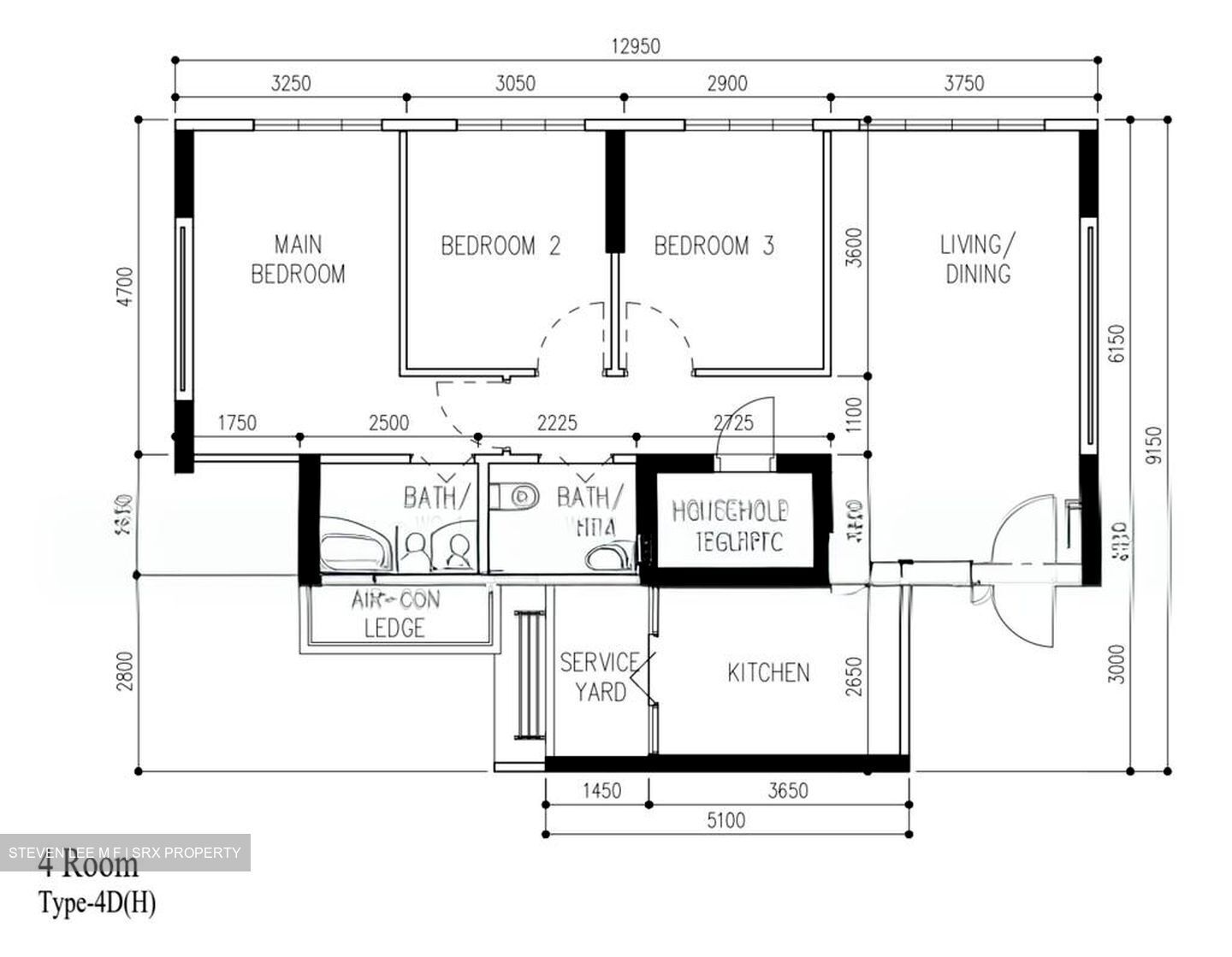 Blk 118A Alkaff Lakeview (Toa Payoh), HDB 4 Rooms #542340841
